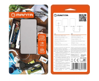 Manta PowerBank MANTA MPB002 4000 mAh Bialy - 1404214 - zdjęcie 2